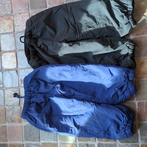 Rugged Bear nylon and fleece pants